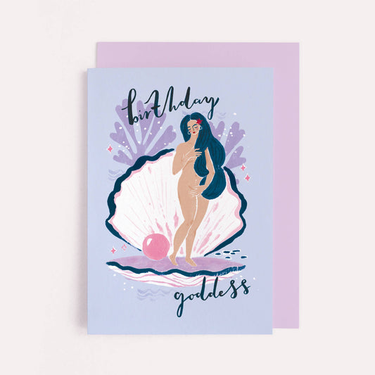 Birthday Goddess Card | Female Birthday Card | Birthday Card